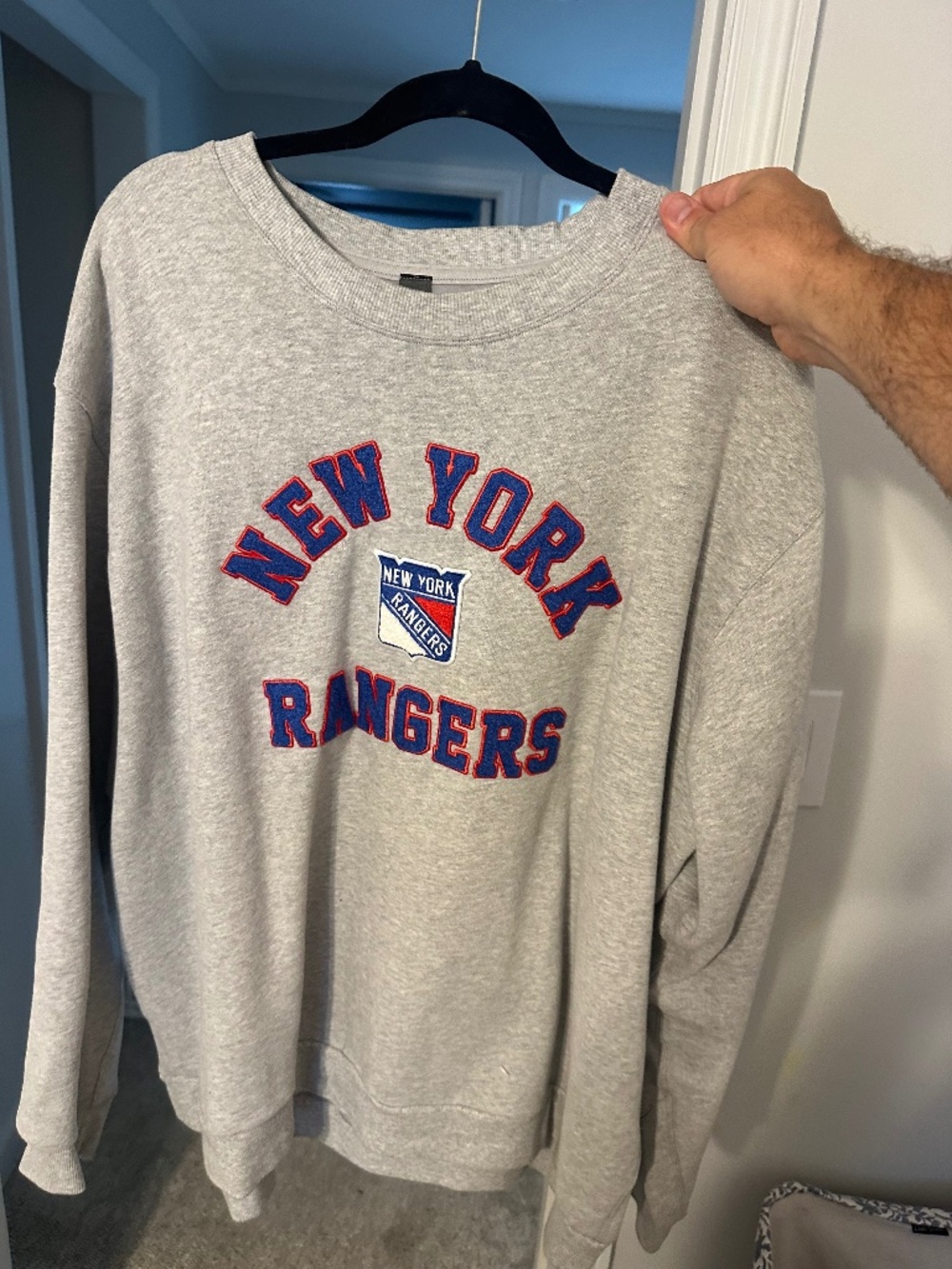 New York Rangers lululemon crew neck sweatshirt xxl